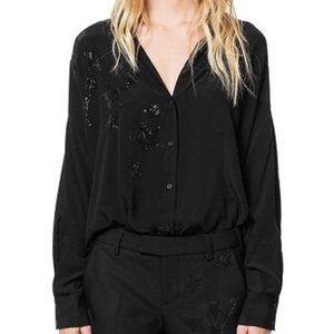 Zadig & Voltaire Tamara Strass Shirt XS